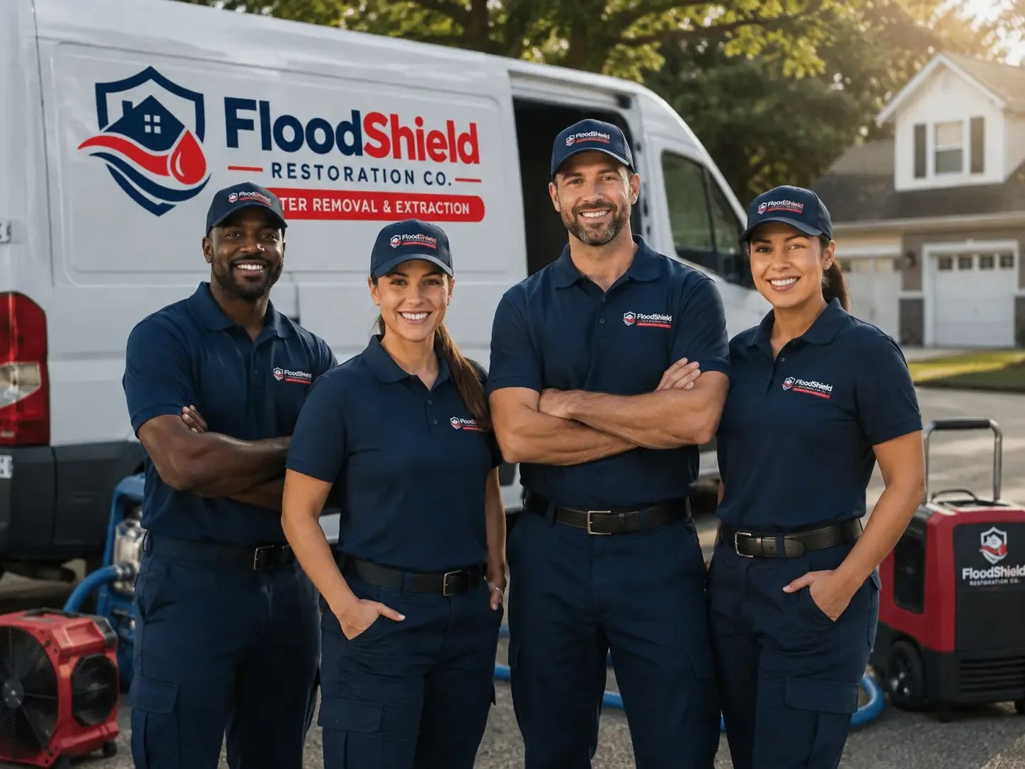Flood Damage Restoration company in Long Bottom, OH