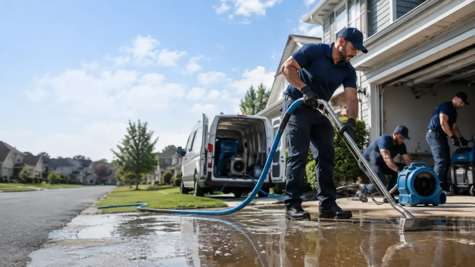 Flood Damage Restoration in Long Bottom, OH